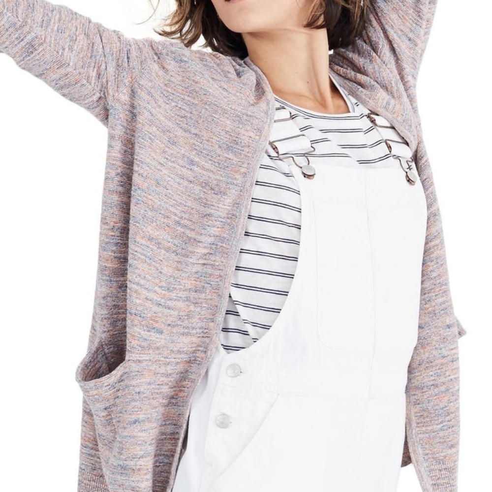 Madewell Ryder Marled Knit Cardigan